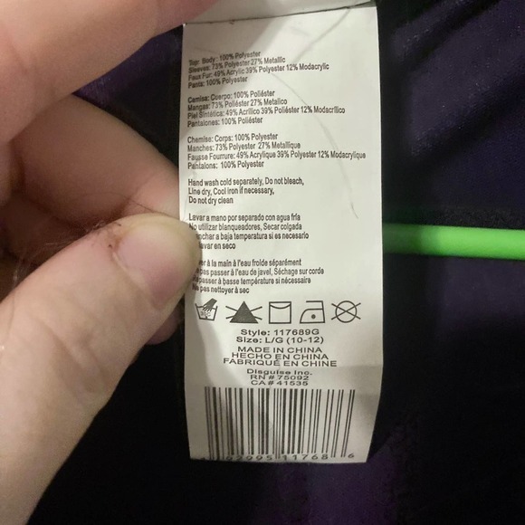 NWOT Child's L Willa Werewolf Disney Zombies 3 Halloween Costume - Picture 13 of 13